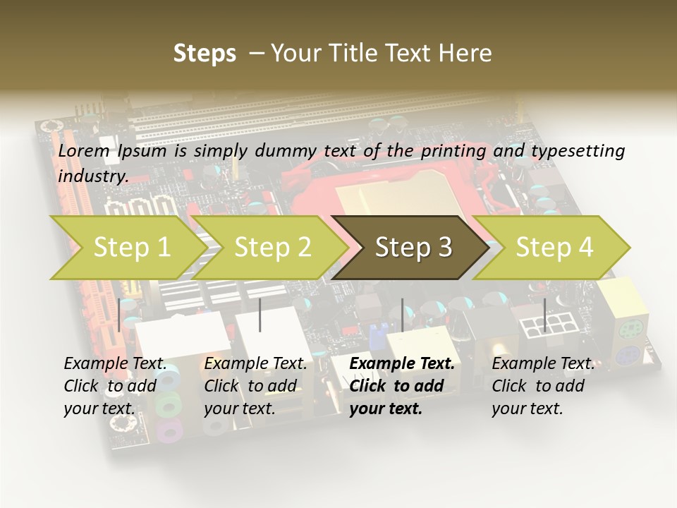 Closeup Graphic Integrated PowerPoint Template
