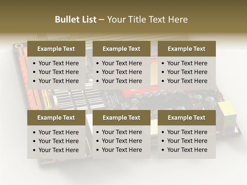 Closeup Graphic Integrated PowerPoint Template