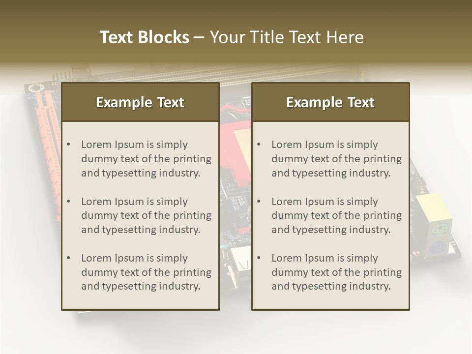 Closeup Graphic Integrated PowerPoint Template