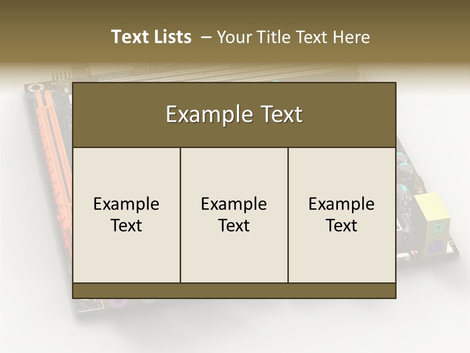 Closeup Graphic Integrated PowerPoint Template