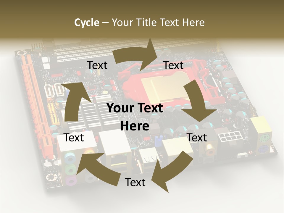 Closeup Graphic Integrated PowerPoint Template