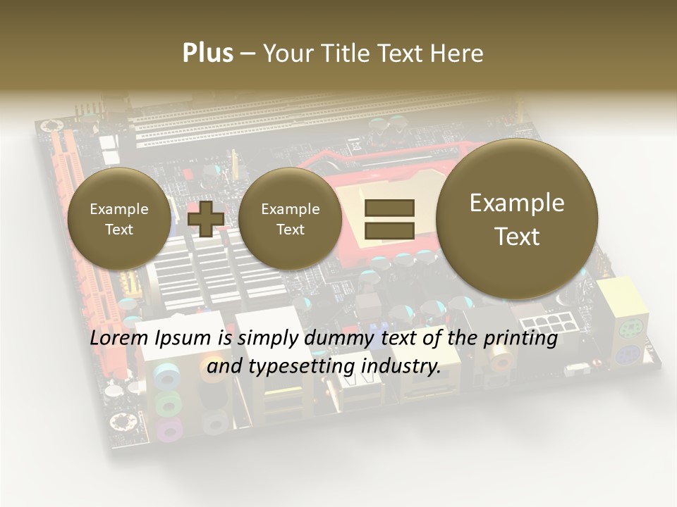 Closeup Graphic Integrated PowerPoint Template