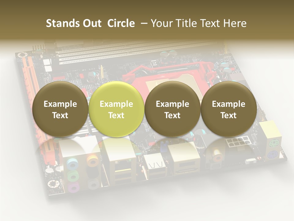 Closeup Graphic Integrated PowerPoint Template