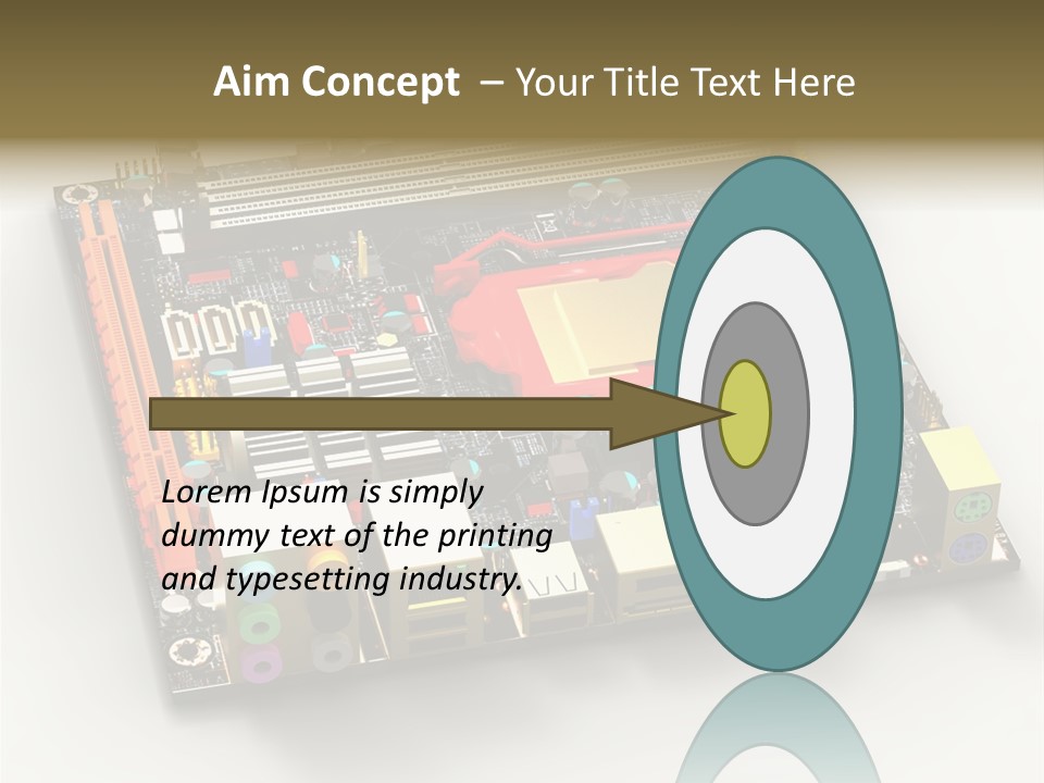 Closeup Graphic Integrated PowerPoint Template