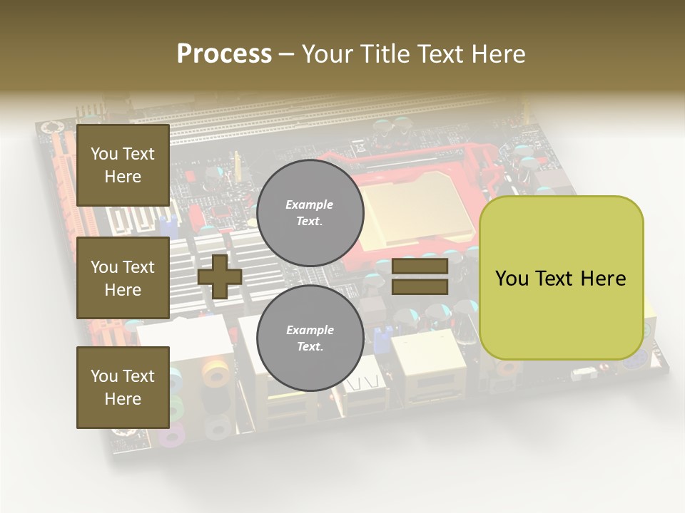 Closeup Graphic Integrated PowerPoint Template