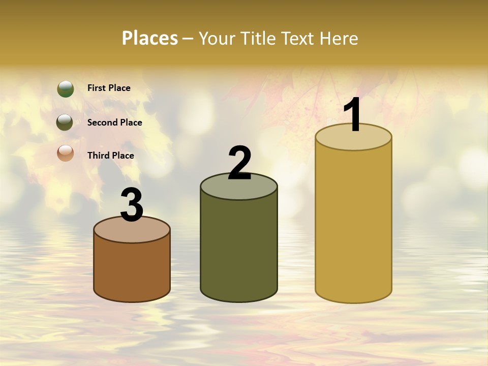 Vibrant Color Closeup PowerPoint Template