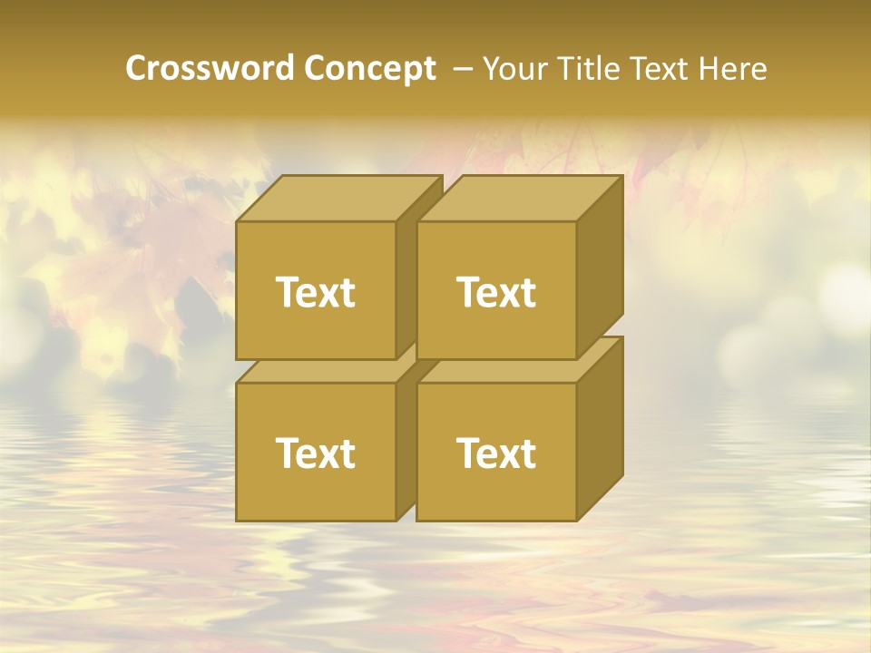 Vibrant Color Closeup PowerPoint Template