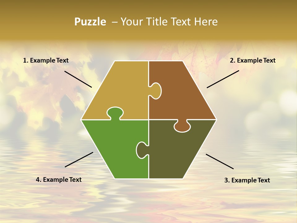 Vibrant Color Closeup PowerPoint Template