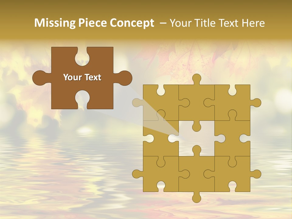 Vibrant Color Closeup PowerPoint Template