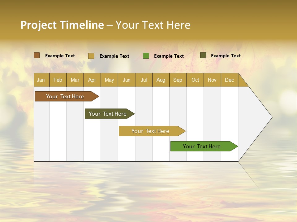 Vibrant Color Closeup PowerPoint Template
