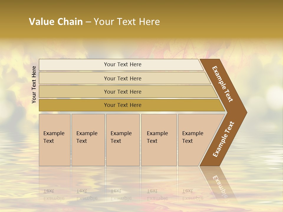 Vibrant Color Closeup PowerPoint Template