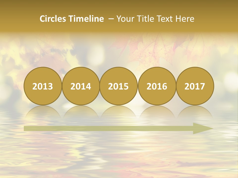 Vibrant Color Closeup PowerPoint Template