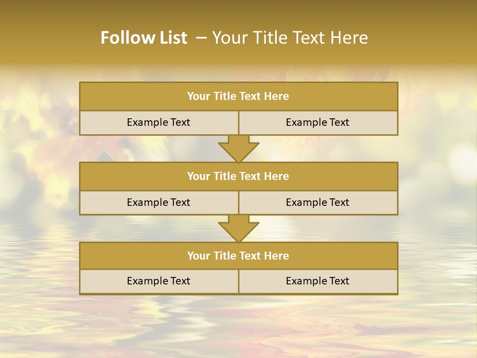 Vibrant Color Closeup PowerPoint Template
