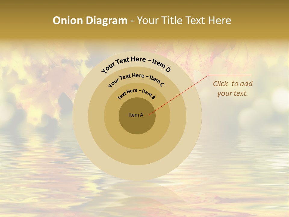 Vibrant Color Closeup PowerPoint Template