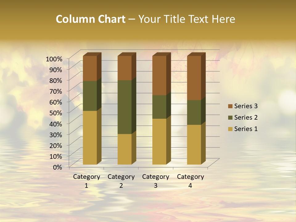 Vibrant Color Closeup PowerPoint Template