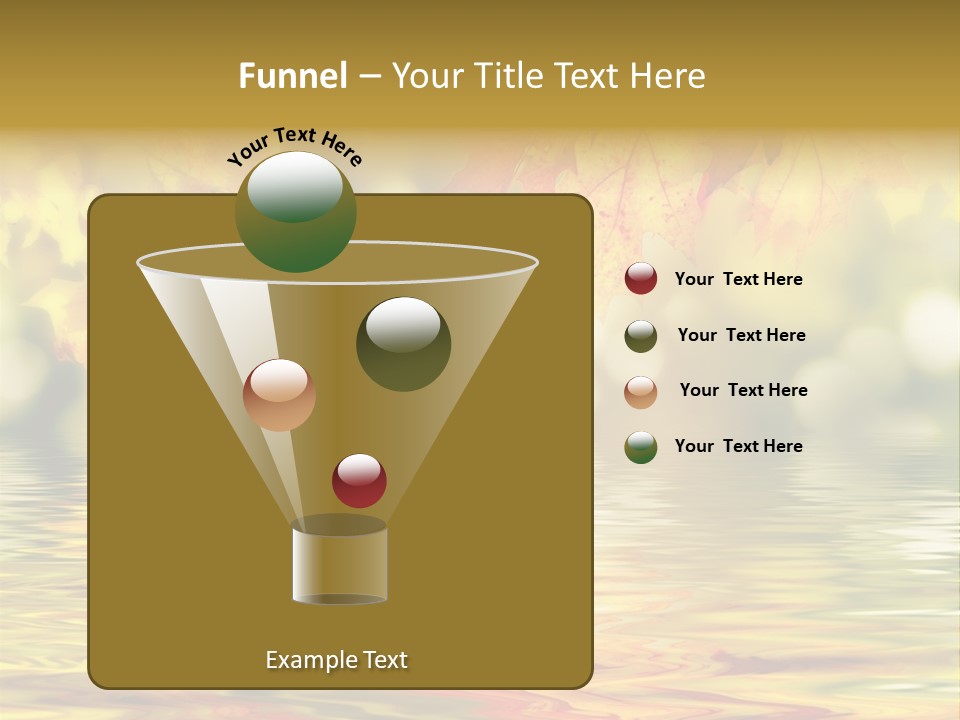 Vibrant Color Closeup PowerPoint Template