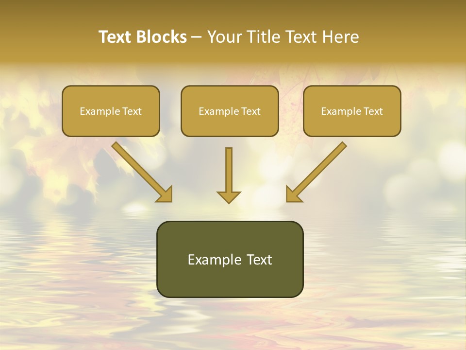 Vibrant Color Closeup PowerPoint Template