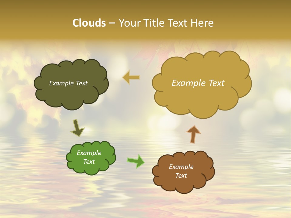 Vibrant Color Closeup PowerPoint Template