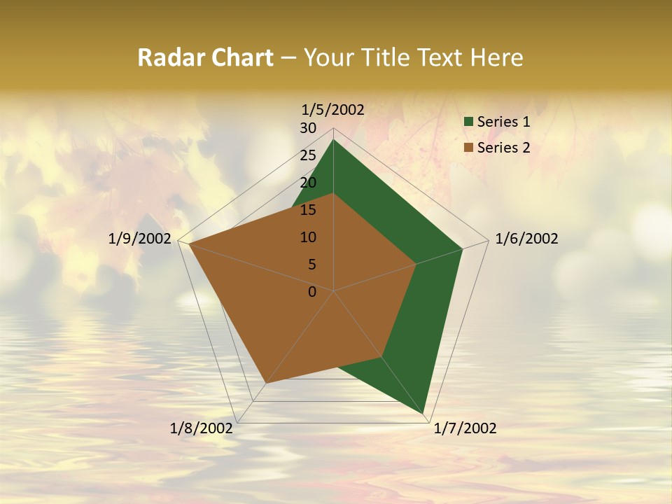 Vibrant Color Closeup PowerPoint Template