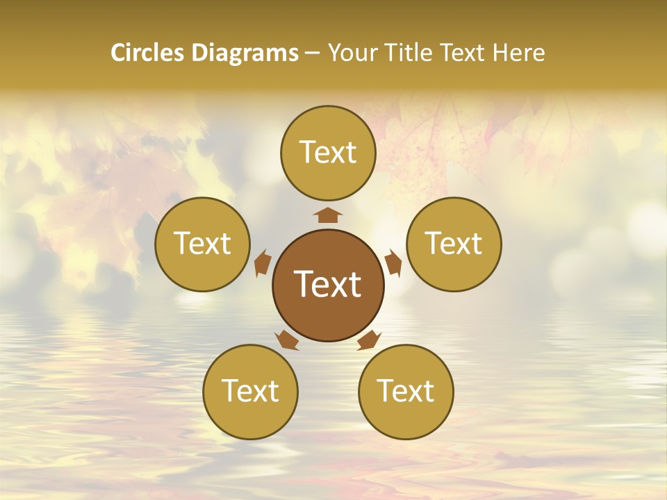 Vibrant Color Closeup PowerPoint Template