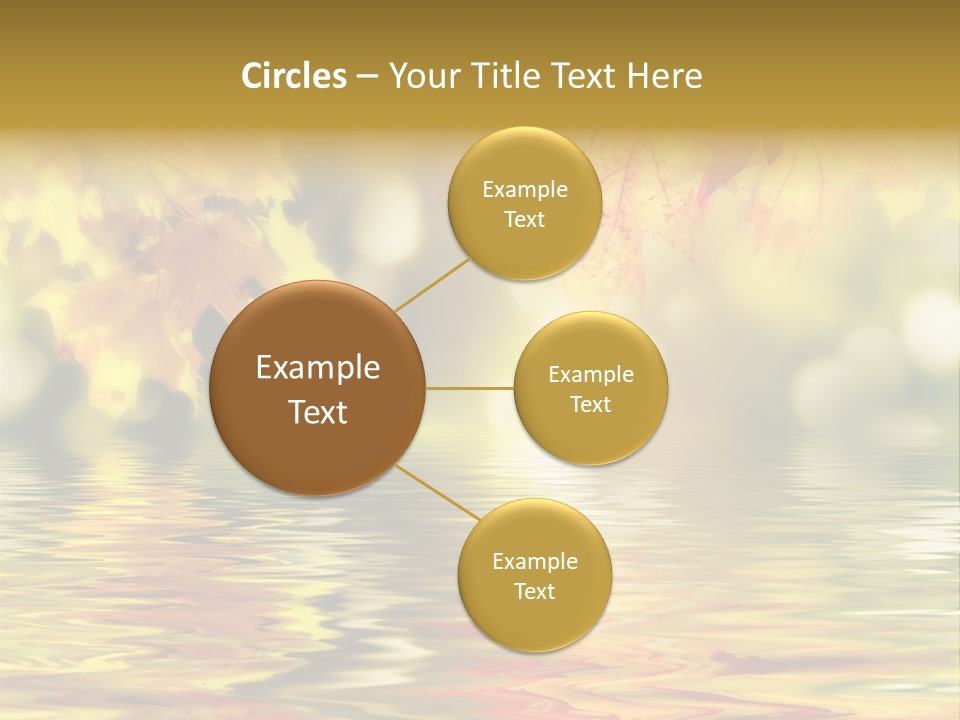 Vibrant Color Closeup PowerPoint Template