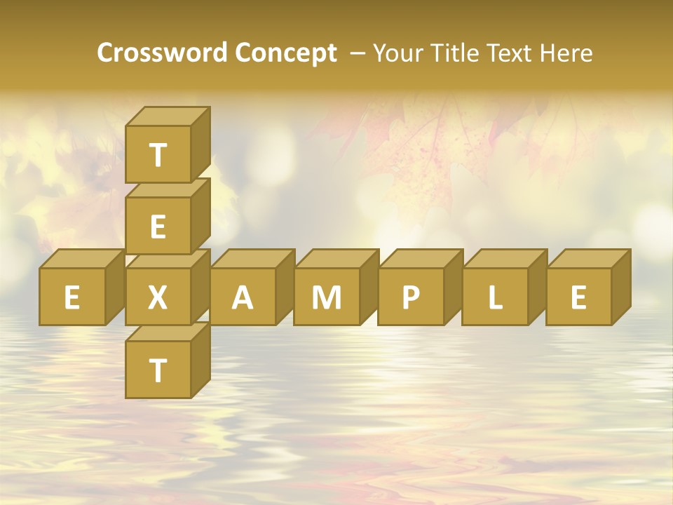 Vibrant Color Closeup PowerPoint Template