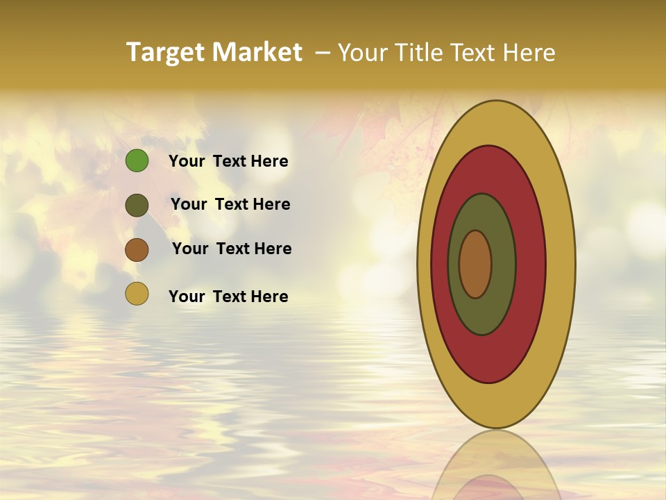 Vibrant Color Closeup PowerPoint Template