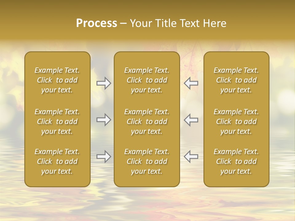 Vibrant Color Closeup PowerPoint Template