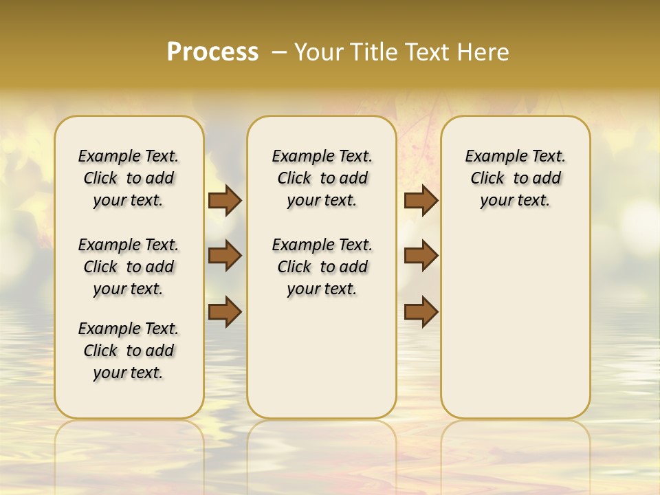 Vibrant Color Closeup PowerPoint Template