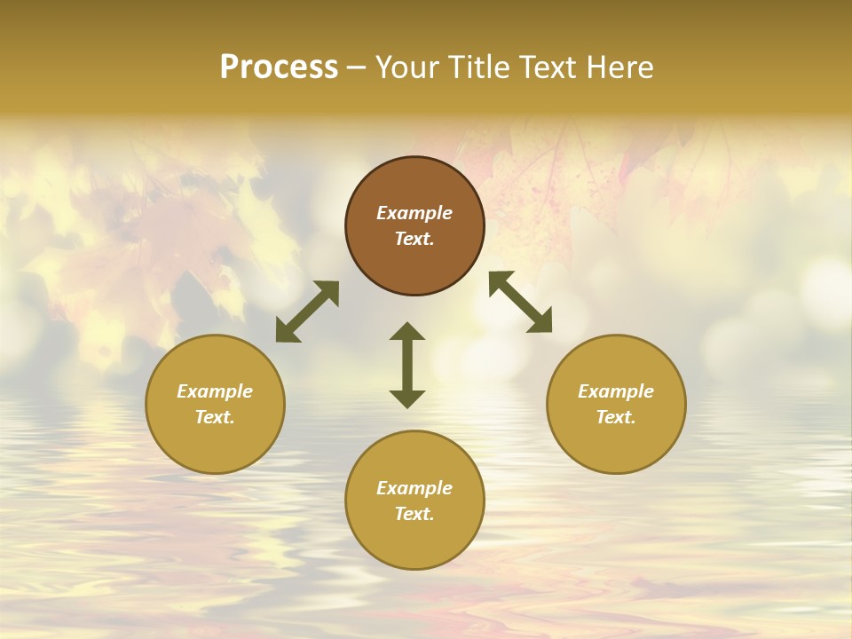 Vibrant Color Closeup PowerPoint Template
