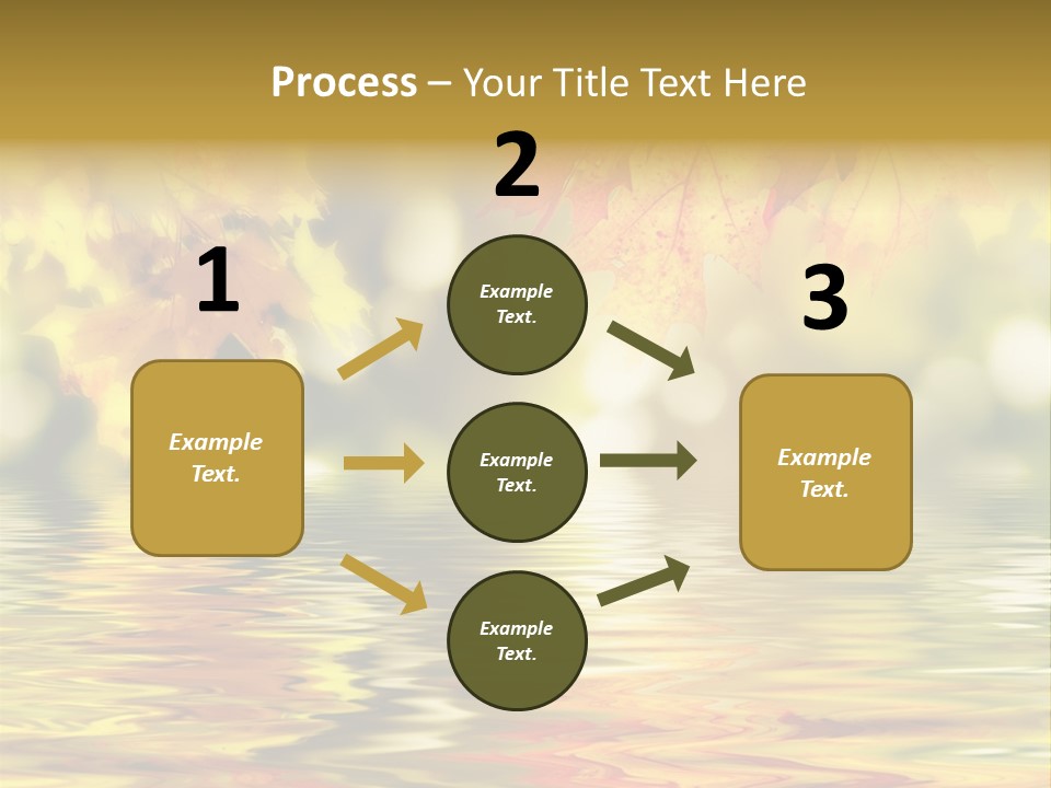 Vibrant Color Closeup PowerPoint Template