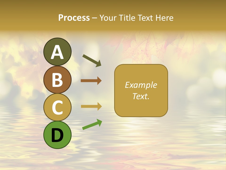 Vibrant Color Closeup PowerPoint Template