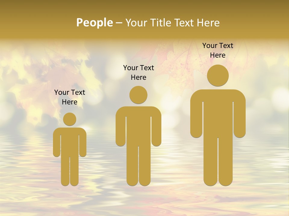 Vibrant Color Closeup PowerPoint Template