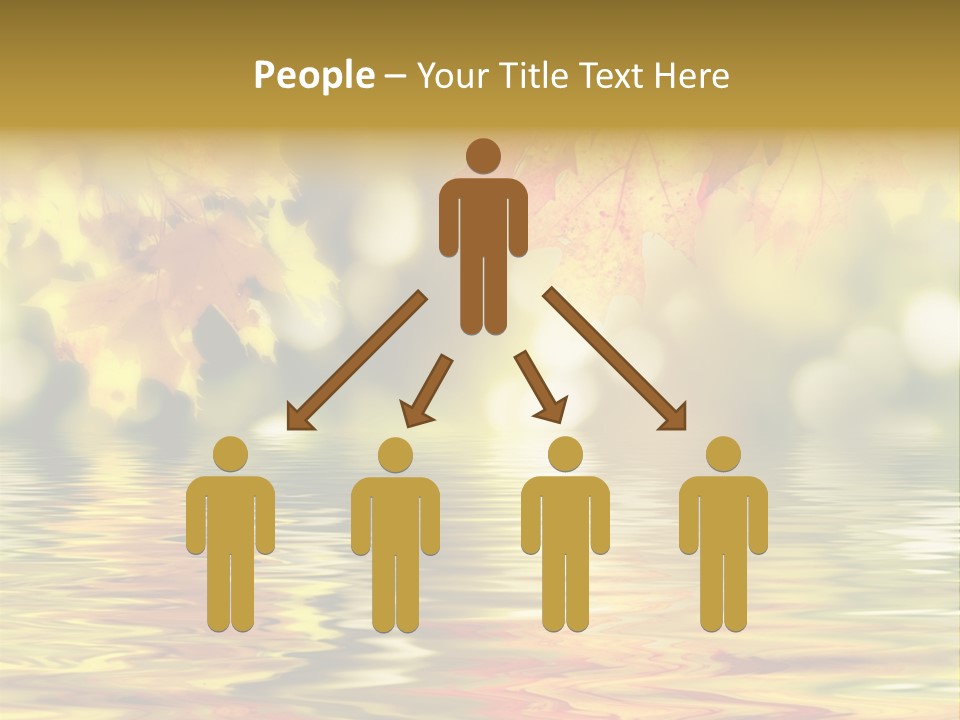 Vibrant Color Closeup PowerPoint Template