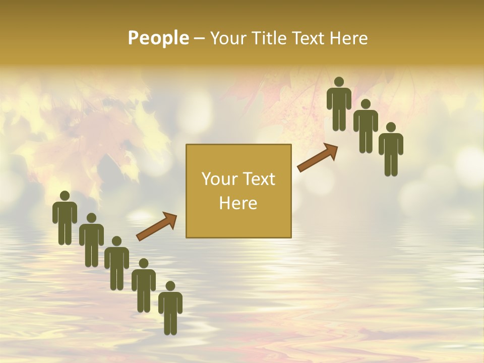 Vibrant Color Closeup PowerPoint Template