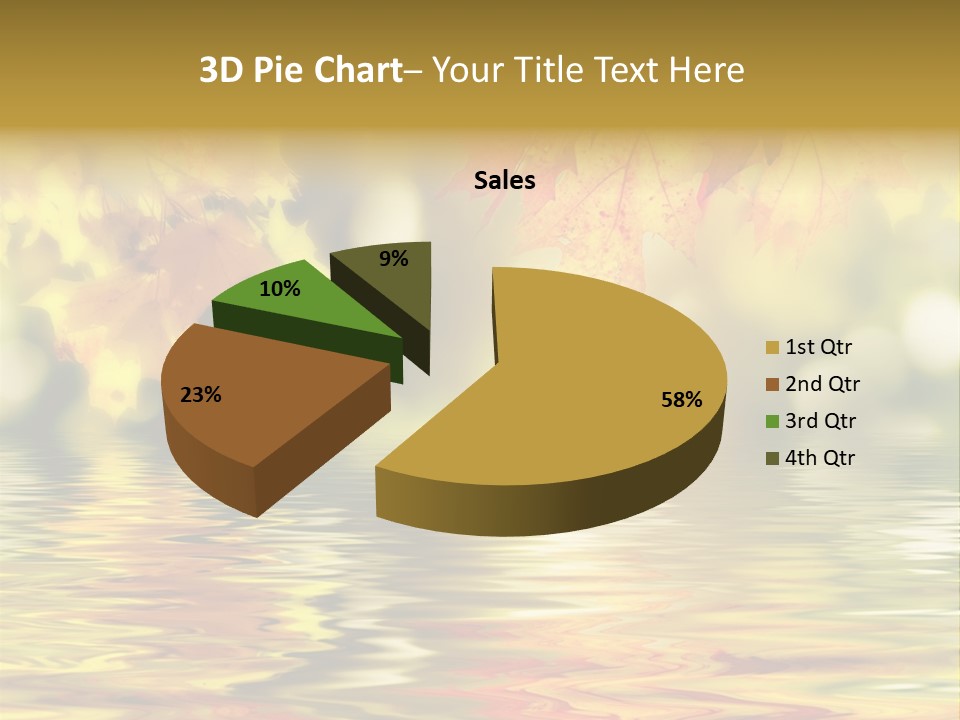 Vibrant Color Closeup PowerPoint Template