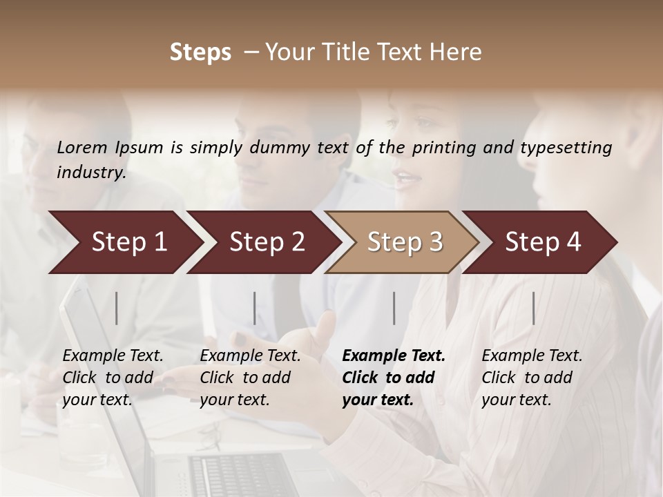 Studio Hair Trend PowerPoint Template