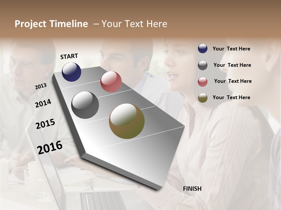 Studio Hair Trend PowerPoint Template