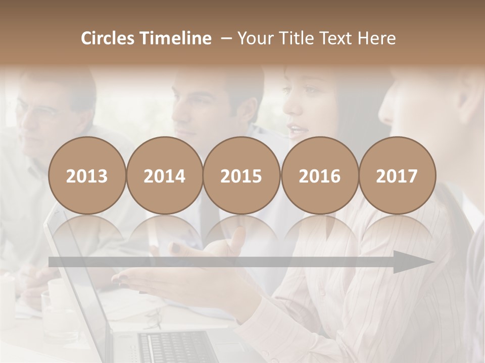 Studio Hair Trend PowerPoint Template