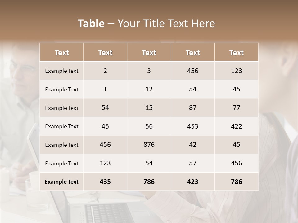 Studio Hair Trend PowerPoint Template