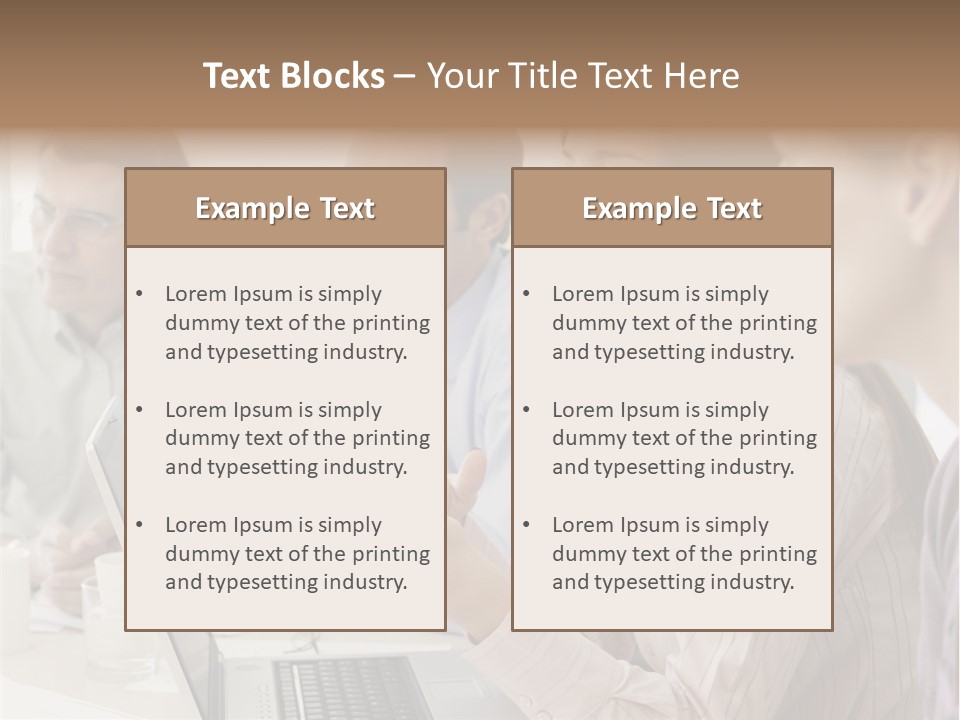 Studio Hair Trend PowerPoint Template