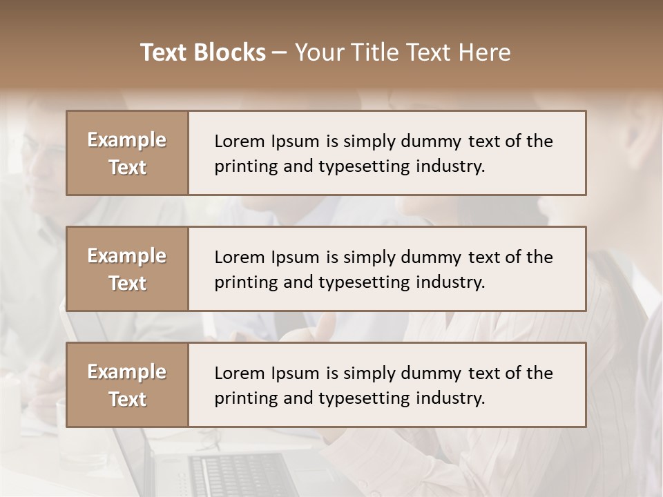 Studio Hair Trend PowerPoint Template