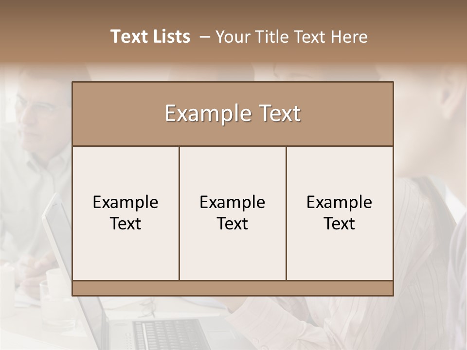 Studio Hair Trend PowerPoint Template