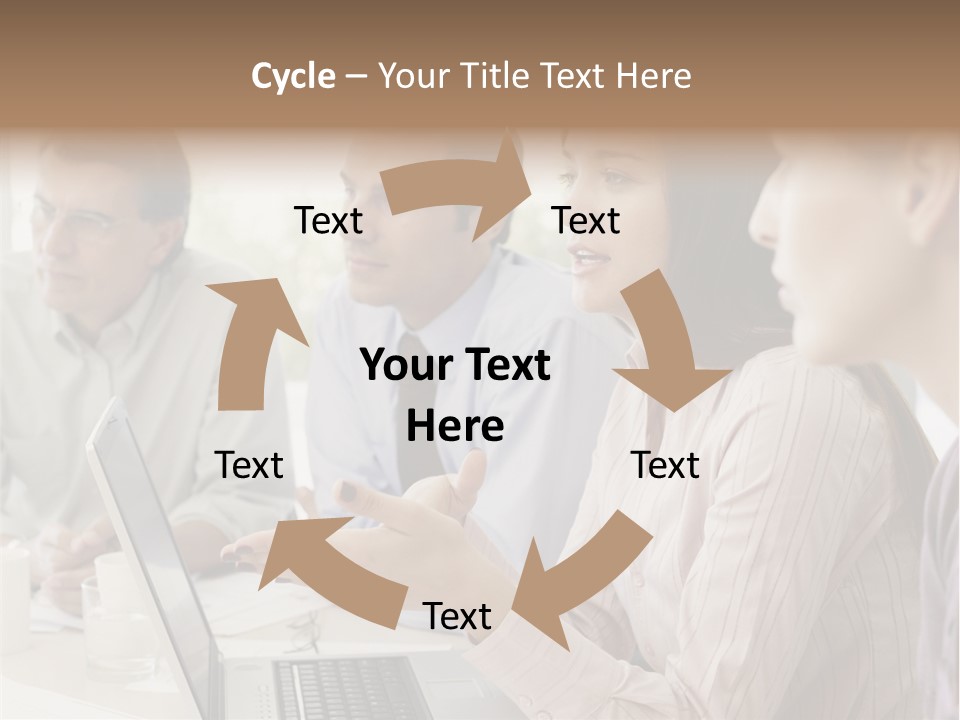 Studio Hair Trend PowerPoint Template