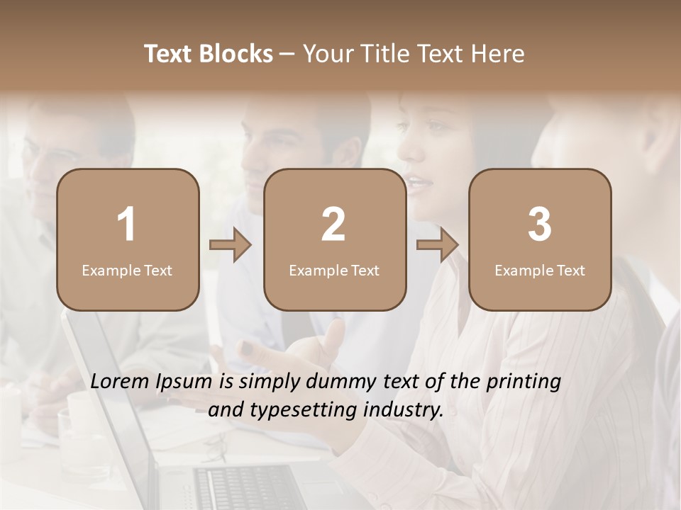 Studio Hair Trend PowerPoint Template