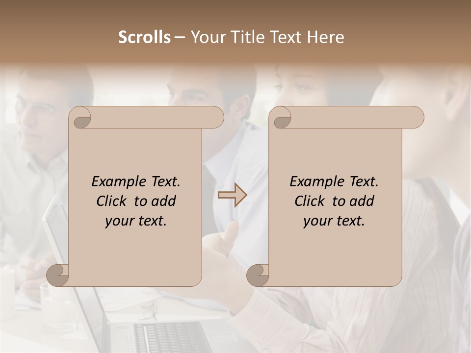 Studio Hair Trend PowerPoint Template