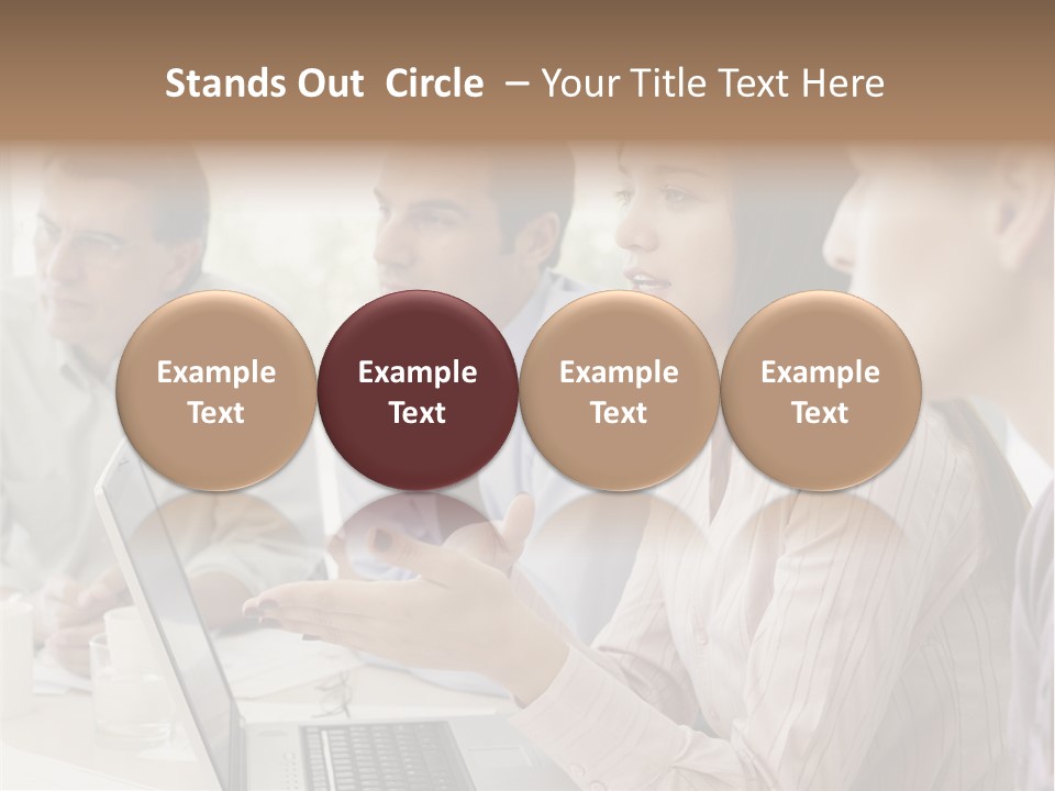 Studio Hair Trend PowerPoint Template