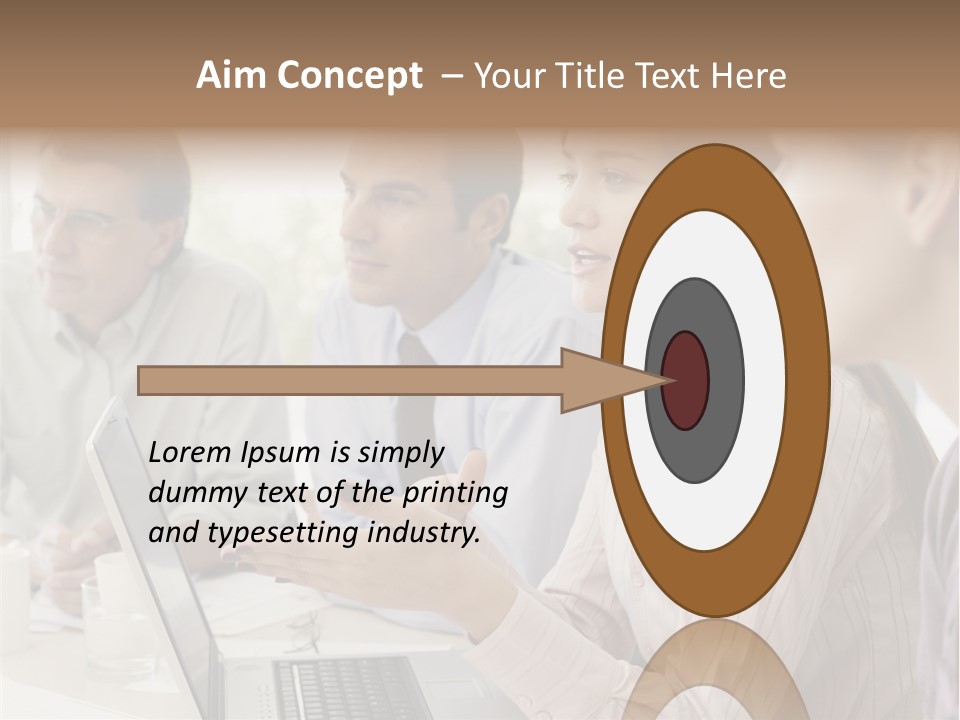 Studio Hair Trend PowerPoint Template