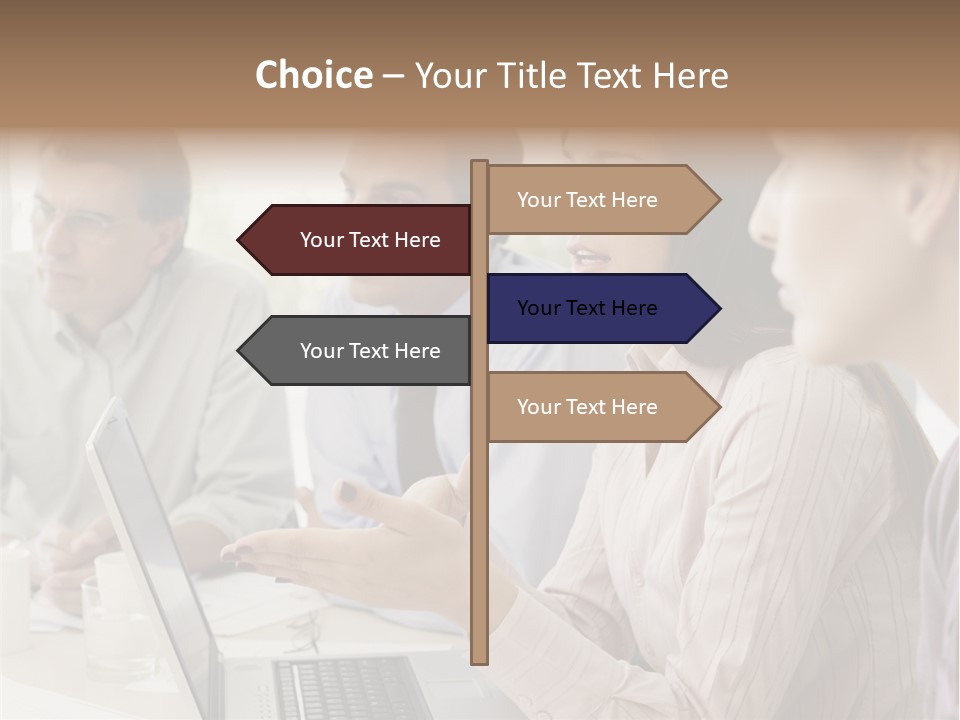 Studio Hair Trend PowerPoint Template
