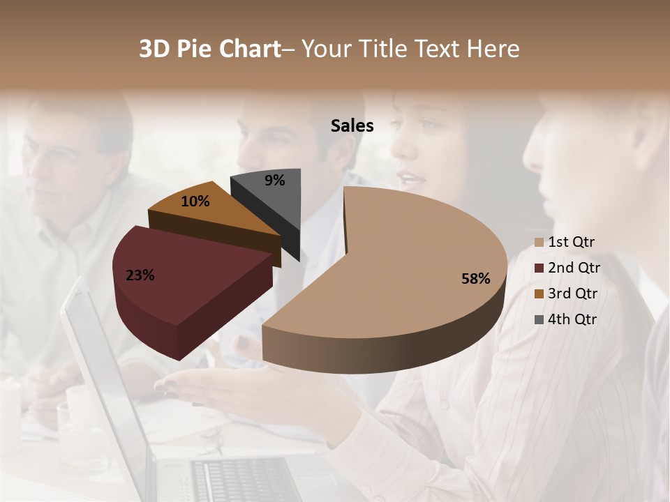 Studio Hair Trend PowerPoint Template